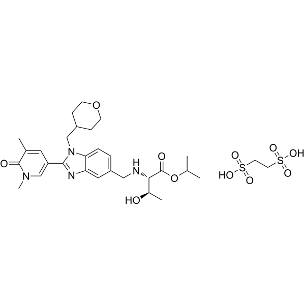 Bromodomain inhibitor-12 (edisylate) 2010124-27-1